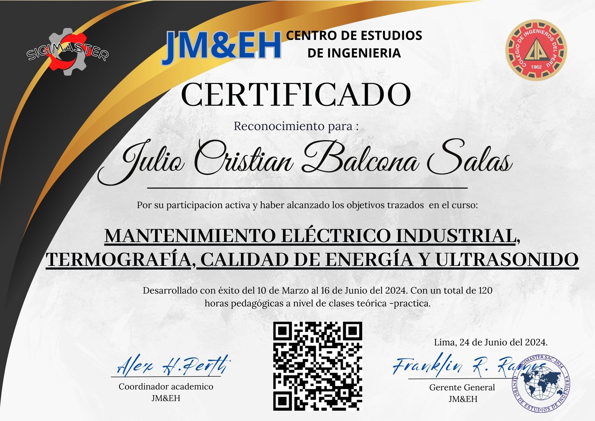 Modelo de Certificado 1